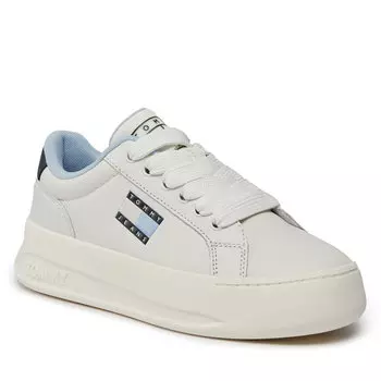Кроссовки Tommy Jeans TjwCity Flatform, экрю