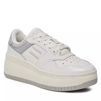 Кроссовки Tommy Jeans TjwRetro Basket, экрю