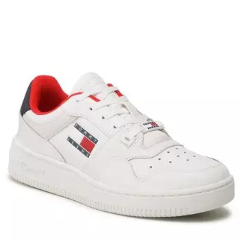 Кроссовки Tommy Jeans TjwRetro Basket, экрю