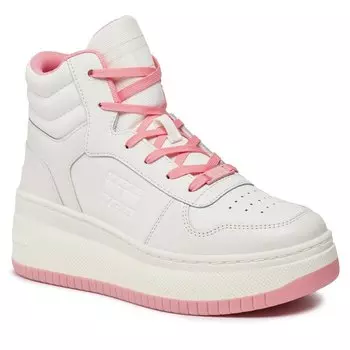 Кроссовки Tommy Jeans TjwRetro Basket, экрю