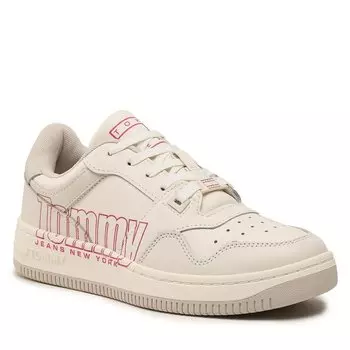 Кроссовки Tommy Jeans TjwRetro Basket, белый