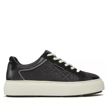 Кроссовки Tory Burch T Monogram Ladybug Sneaker 153015 Perfect Black / Perfect Black 001, черный