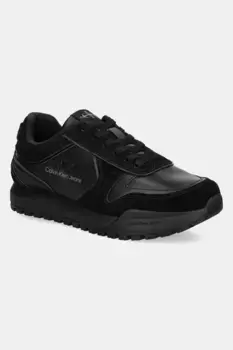 Кроссовки TOTHY RUNNER IRREGULAR LINES Calvin Klein Jeans, черный