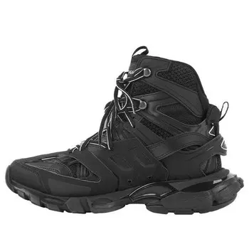 Кроссовки track high-top daddy shoes black Balenciaga, черный