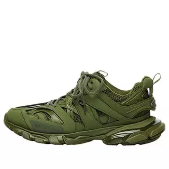 Кроссовки track sneaker 'khaki' Balenciaga, зеленый