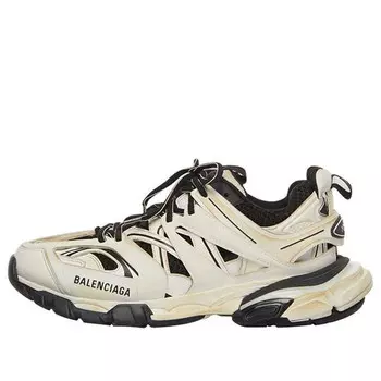 Кроссовки track sneaker 'white black' Balenciaga, черный