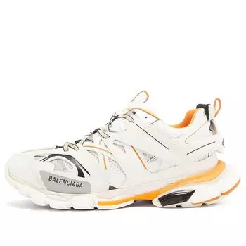 Кроссовки track sneaker 'white orange' Balenciaga, белый