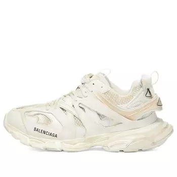 Кроссовки track sneaker 'worn out - white' Balenciaga, белый