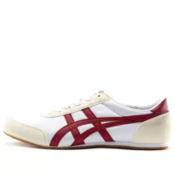 Кроссовки track trainer красные Onitsuka Tiger, белый