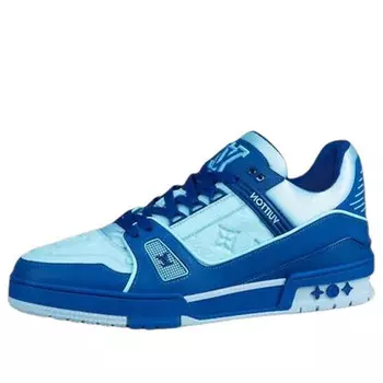 Кроссовки trainers 'blue' Louis Vuitton, синий