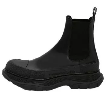 Кроссовки tread slick ankle boot 'black silver' Alexander Mcqueen, черный