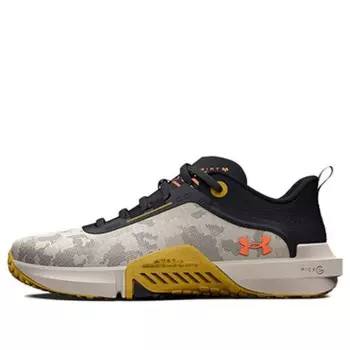 Кроссовки tribase vital 'fog gilded yellow' Under Armour, черный