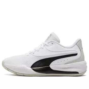 Кроссовки triple basketball 'white black' Puma, белый