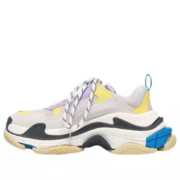 Кроссовки triple s 'purple yellow' Balenciaga, белый