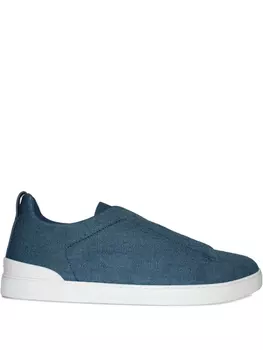 Кроссовки Triple Stitch Zegna, синий