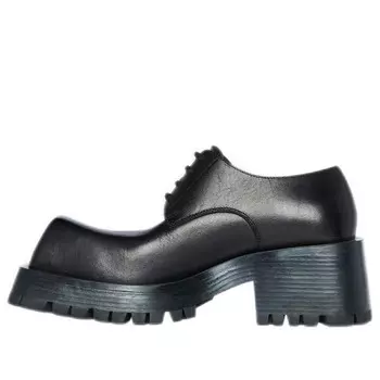 Кроссовки trooper derby shoes 'black' Balenciaga, черный