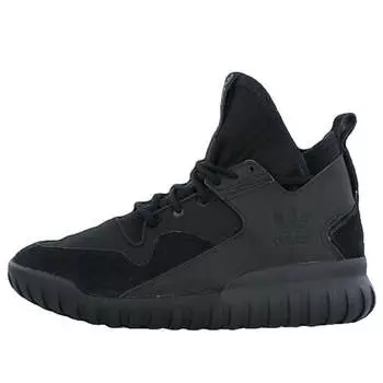 Кроссовки tubular x primeknit Adidas, черный
