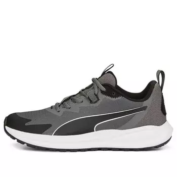 Кроссовки twitch runner trail 'black gray white' Puma, черный