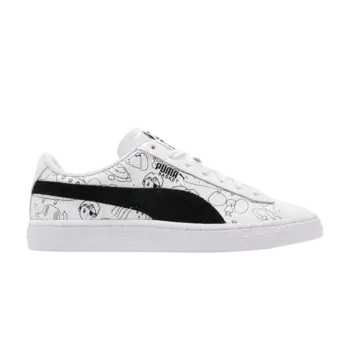 Кроссовки Tyakasha x Basket Puma, белый