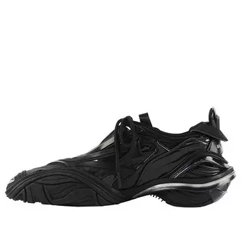 Кроссовки tyrex low 'black' Balenciaga, черный