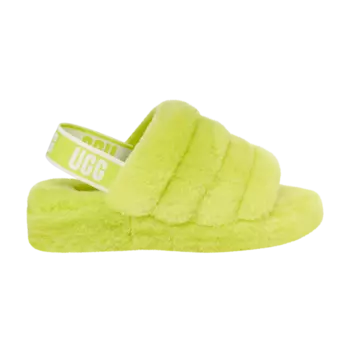 Кроссовки UGG Wmns Fluff Yeah Slide, зеленый