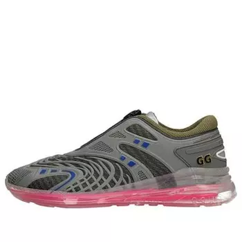 Кроссовки ultrapace r 'grey pink' Gucci, серый