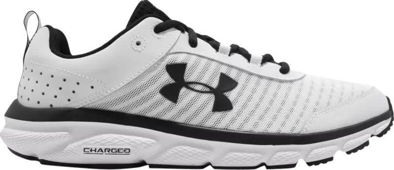 Кроссовки Under Armour Charged Assert 8 White Black, белый