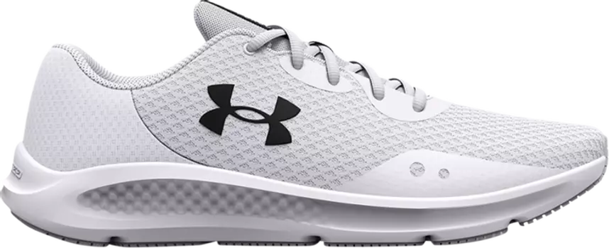 Кроссовки Under Armour Charged Pursuit 3 White Black, белый