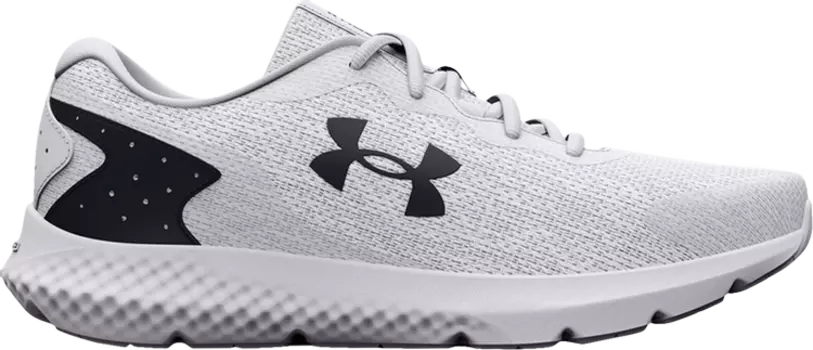 Кроссовки Under Armour Charged Rogue 3 Knit White Black, белый