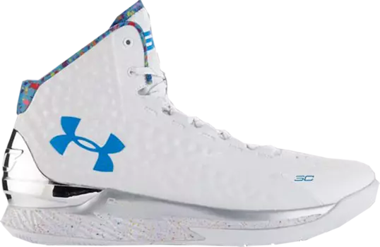 Кроссовки Under Armour Curry 1 Splash Party, белый
