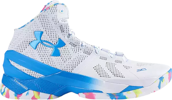Кроссовки Under Armour Curry 2 Splash Party 2016, белый