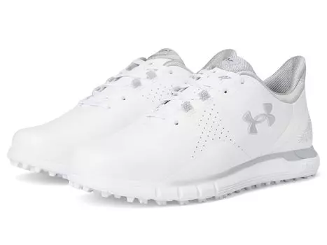 Кроссовки Under Armour Drive Fade Spikeless, цвет White/White/Metallic Silver