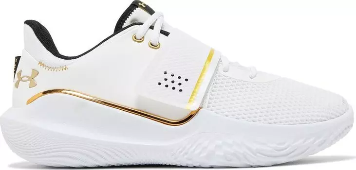 Кроссовки Under Armour Flow FUTR X White Metallic Gold, белый