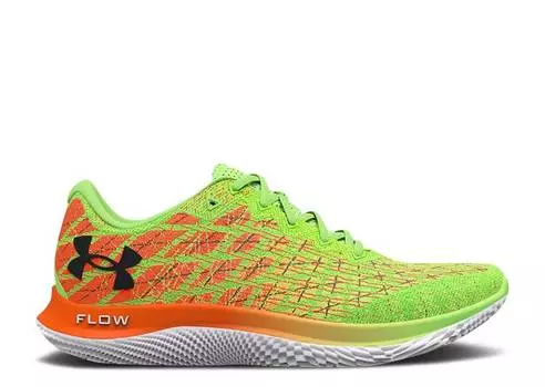 Кроссовки Under Armour FLOW VELOCITI WIND 2 'QUIRKY LIME BLAZE ORANGE',