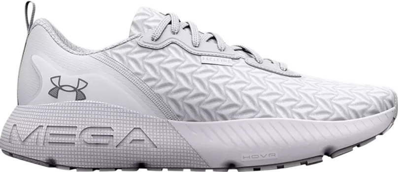 Кроссовки Under Armour HOVR Mega 3 Clone White Metallic Silver, белый