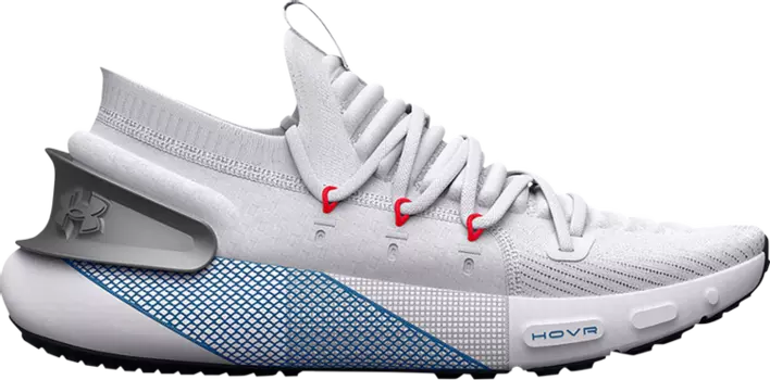 Кроссовки Under Armour HOVR Phantom 3 White Blue Red, белый