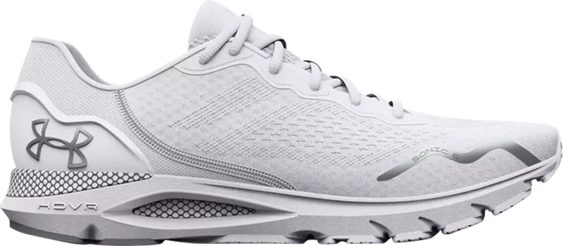 Кроссовки Under Armour HOVR Sonic 6 White Metallic Silver, белый