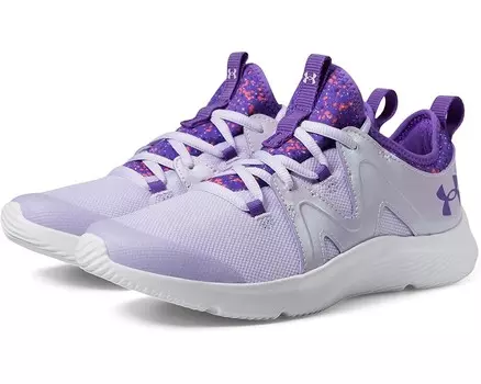 Кроссовки Under Armour Kids Grade School Infinity 3.0, цвет Salt Purple/Lavish/Lavish