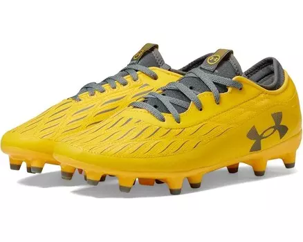 Кроссовки Under Armour Kids Magnetico Select 4 Jr. Football Cleat, цвет Taxi/Taxi/Black