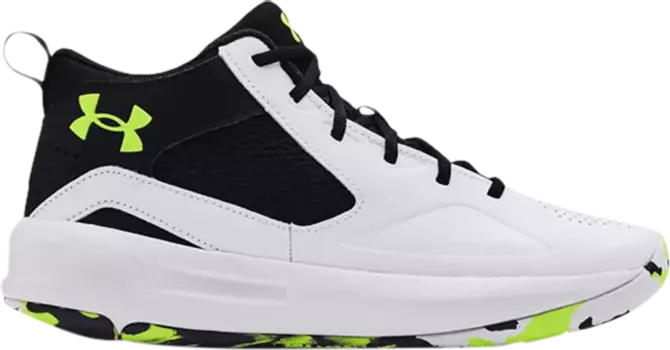 Кроссовки Under Armour Lockdown 5 White Black, белый