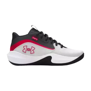 Кроссовки Under Armour Lockdown 7 GS Distant Grey Red, серый