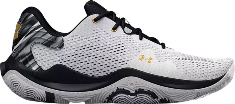 Кроссовки Under Armour Spawn 4 Printed - White Black, белый