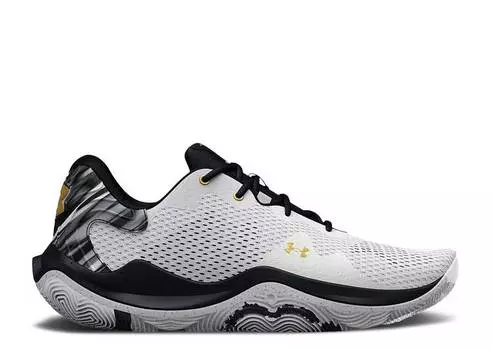 Кроссовки Under Armour SPAWN 4 'PRINTED - WHITE BLACK', белый