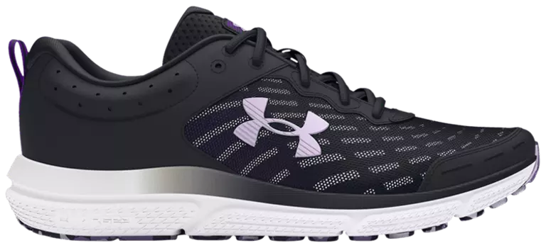 Кроссовки Under Armour Wmns Charged Assert 10 'Black Salt Purple', черный
