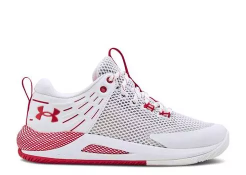 Кроссовки Under Armour WMNS HOVR BLOCK CITY 'WHITE RED', белый
