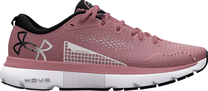 Кроссовки Under Armour Wmns HOVR Infinite 5 Pink Elixir, розовый