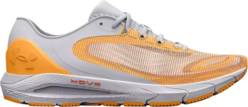 Кроссовки Under Armour Wmns HOVR Sonic 5 Breeze - White Orange Ice, белый