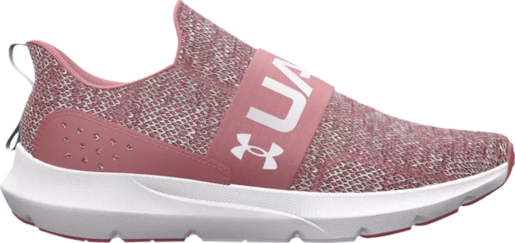 Кроссовки Under Armour Wmns Surge 3 Slip Pink Elixir, розовый