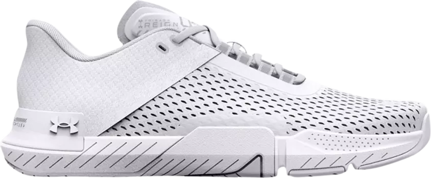 Кроссовки Under Armour Wmns TriBase Reign 4 Triple White, белый