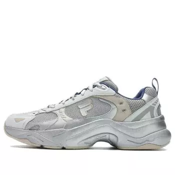 Кроссовки unique 'silver' Fila Fusion, серебряный